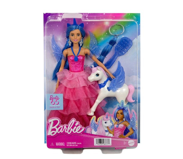 Barbie - Комплект Кукла Барби Принцеса - Еднорог