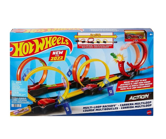 Hot Wheels - Akciódús hurokpálya versenyszett