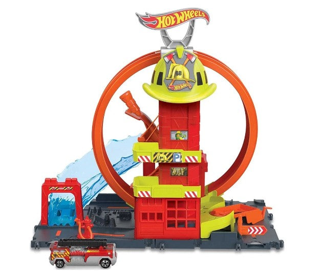 Hot Wheels - Stație de pompieri