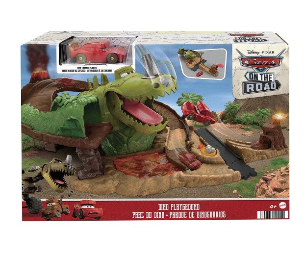 Cars - Комплект Състезателна Писта Динозавър