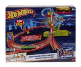 Hot Weels -Комплект Скоростен Небостъргач С Неонов Състезател