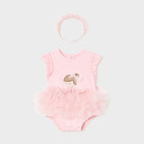 1732 Боди С Балетна Пола И Диадема Беброзов 4-6 --- BebeMama