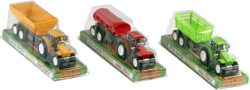 Трактор С Прикачен Инвентар 23Х7Х8