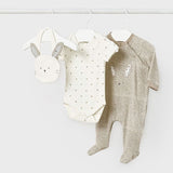 1752 Сет Гащеризон Подарък Бежов 4-6 --- BebeMama