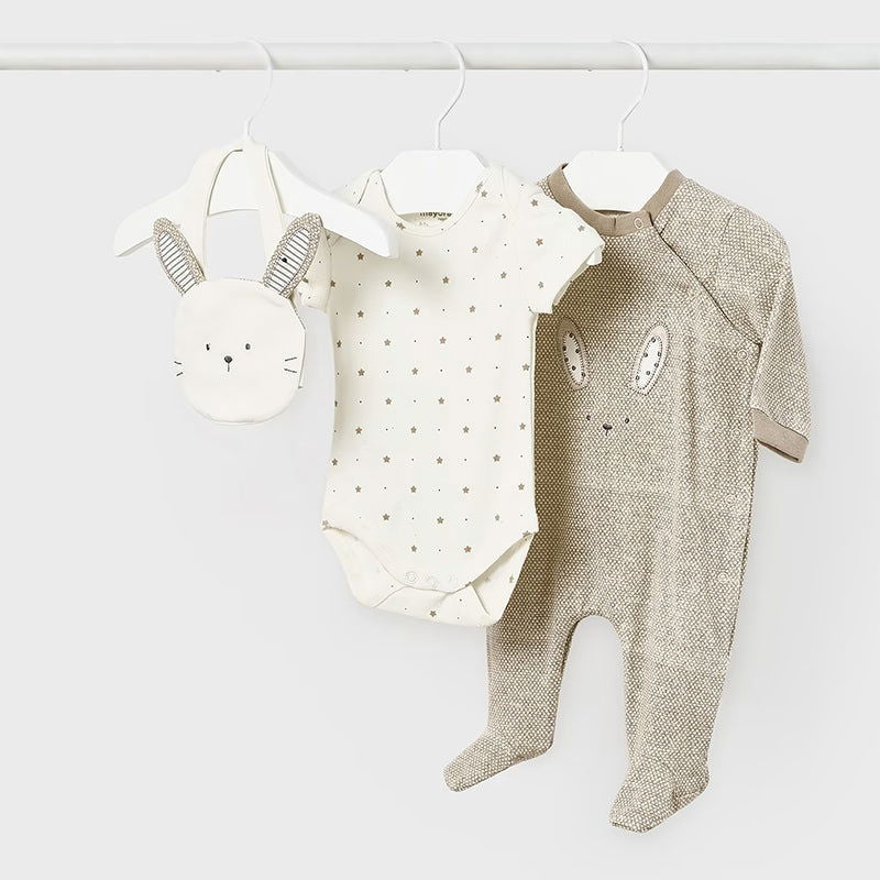 1752 Сет Гащеризон Подарък Бежов 4-6 --- BebeMama