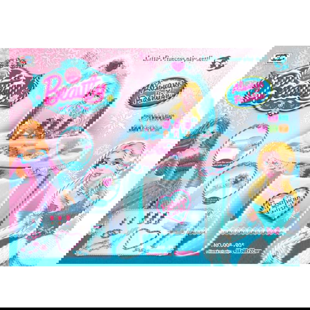 17597 Тоалетка На Батерии Ледена Принцеса --- BebeMama