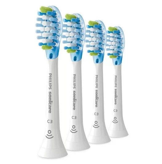 Philips Sonicare Глава За Четка Premium Plaque Defence Hx9044/17 C3 Бял - 4Бр. --- BebeMama