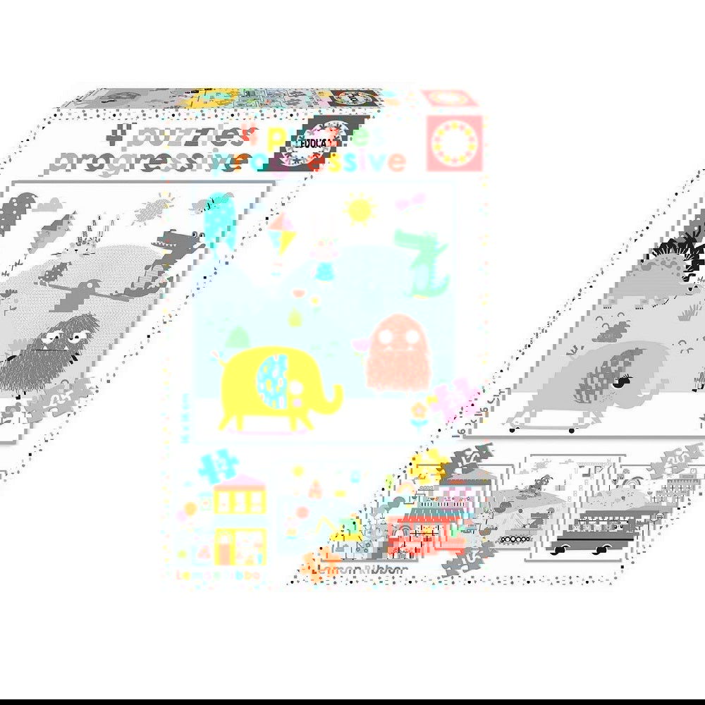 18061 4 Пъзел Lemon Ribbon --- BebeMama