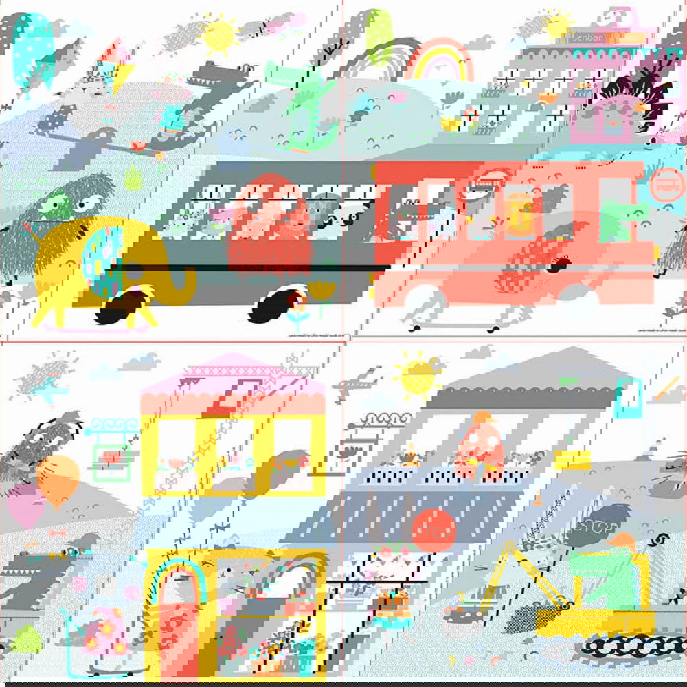 18061 4 Пъзел Lemon Ribbon --- BebeMama