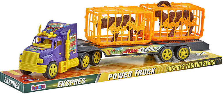 Камион С Животни В Клетки 46Х12Х9