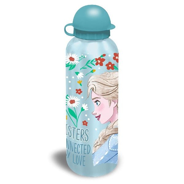 Frozen Алуминиева Бутилка 500мл. Синя Капачка Kids Licensing