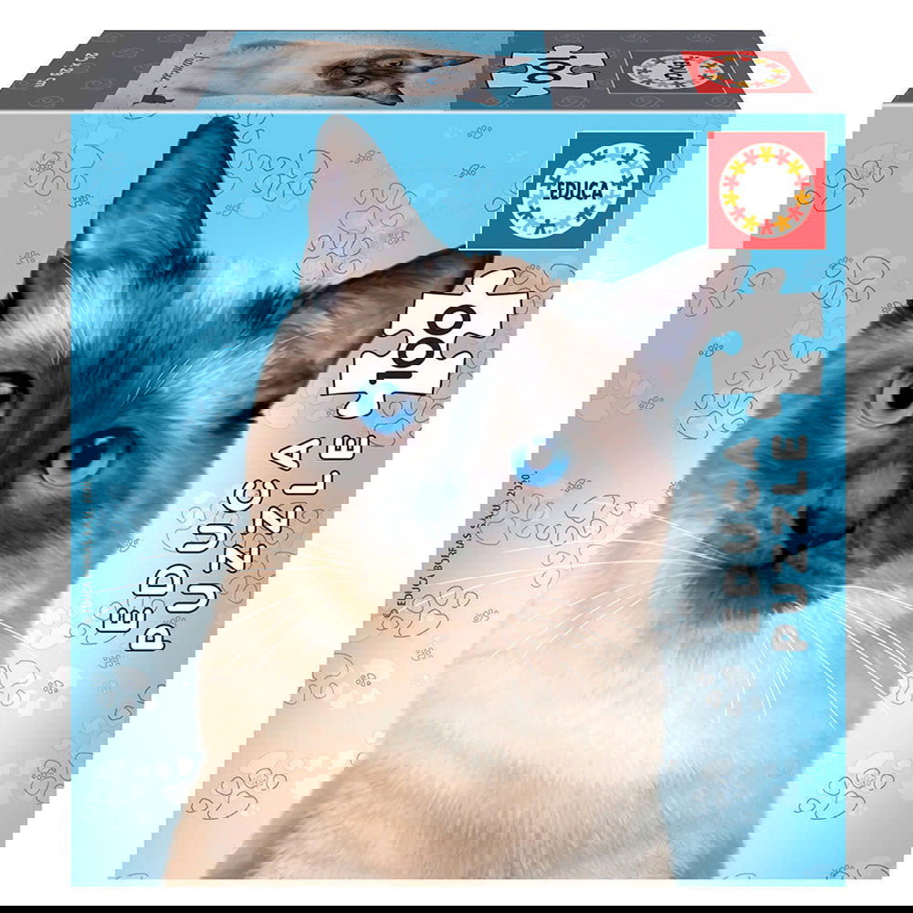 18806Пъзел 100 Ел. Сиамска Котка --- BebeMama