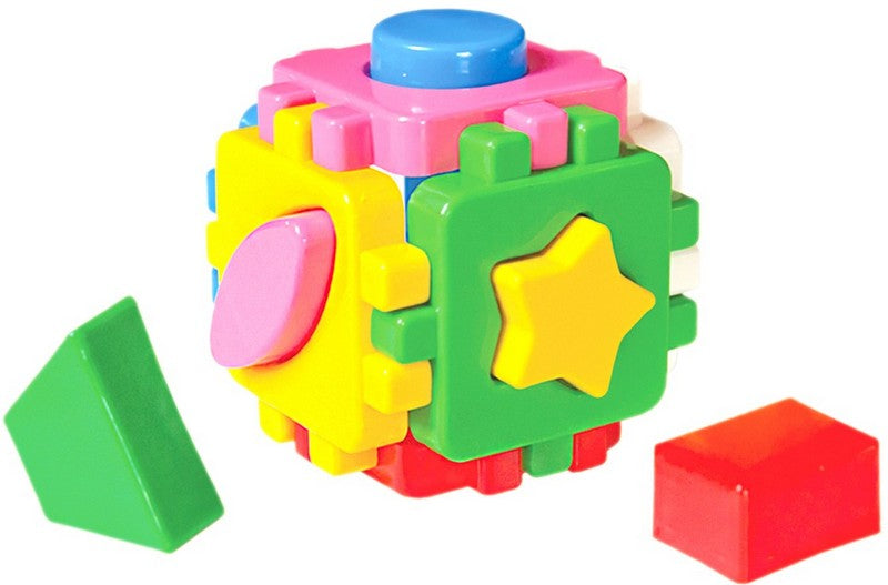 Кубче За Сортиране С 6 Елемента 11Х11Х11 См