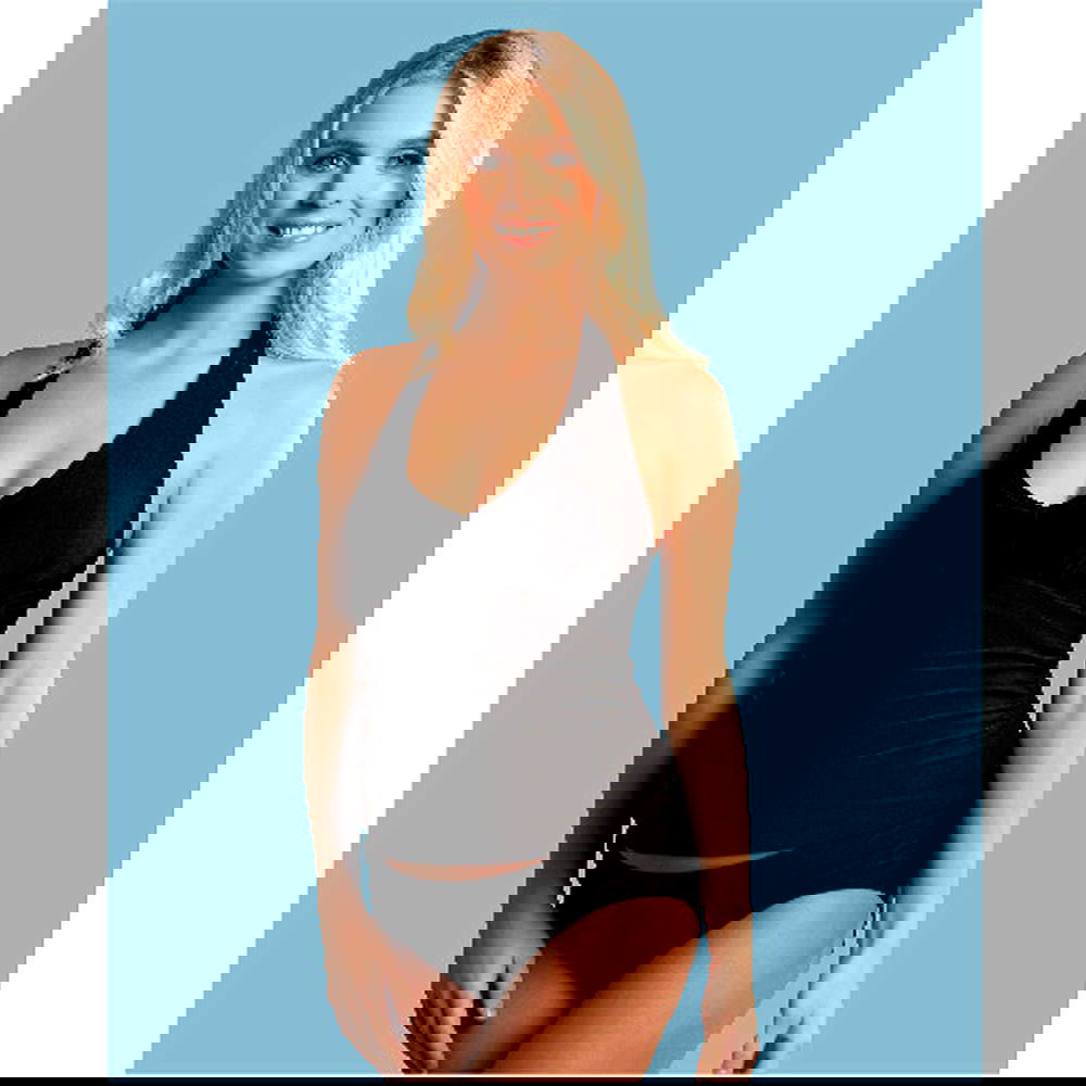 1928 Бански За Бременни От Две Части Xl --- BebeMama