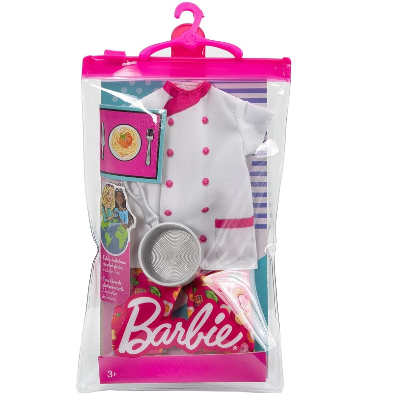 Hbv64 Barbie Career Комплект Аксесоари Готвач Mattel