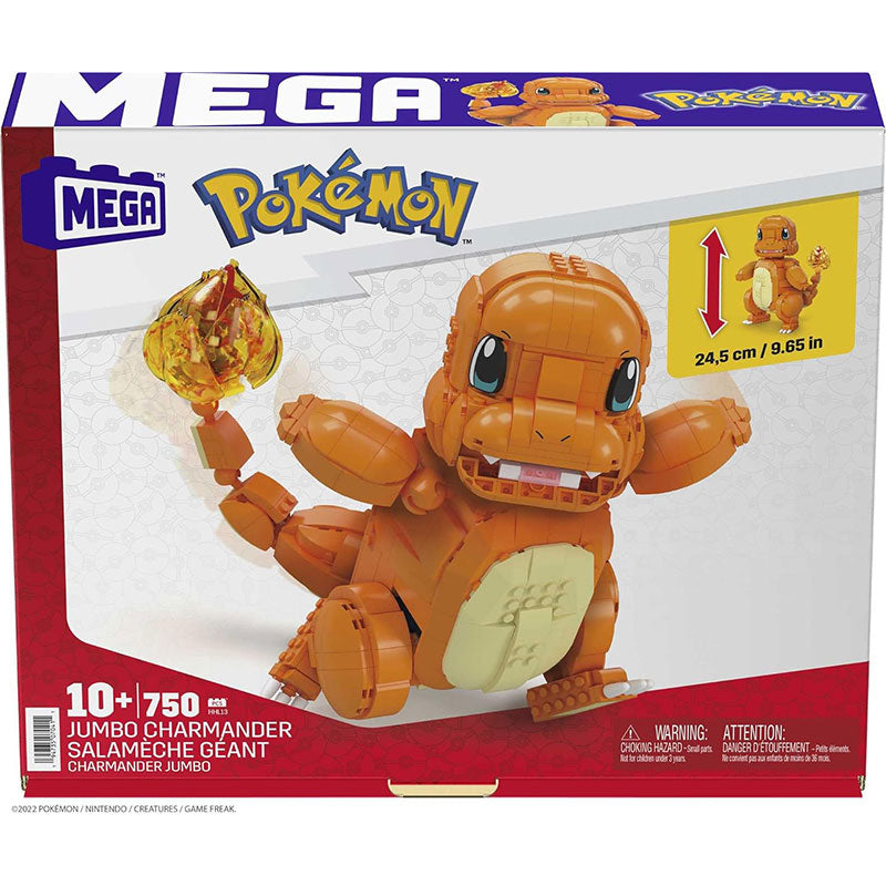 Pokemon Конструктор 750 Части Jumbo Charmander Mattel