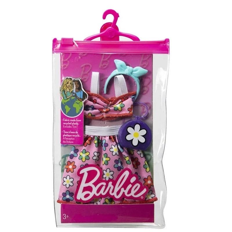 Hjt21 Barbie Модни Тоалети С Аксесоари Floral Mattel