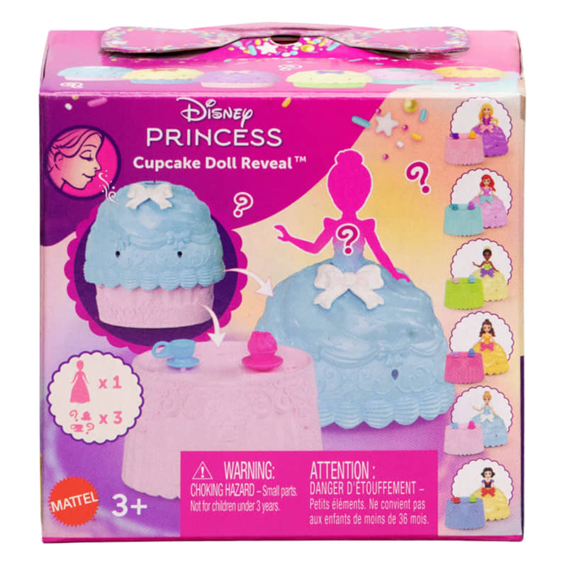 Disney Princes Кукла Изненада Cupcake Reveal Mattel