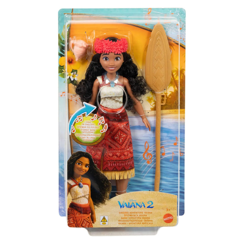 Jhh26 Пееща Кукла Vaiana 2 Mattel