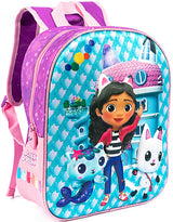 Раница 3Д Къщата За Кукли На Габи За Детска Градина Регулируеми Презрамки Със Страничен Джоб С 1 Голямо Отделение 32X 29X12 - Детски Раници - Thesmileofyourbaby - BebeMama