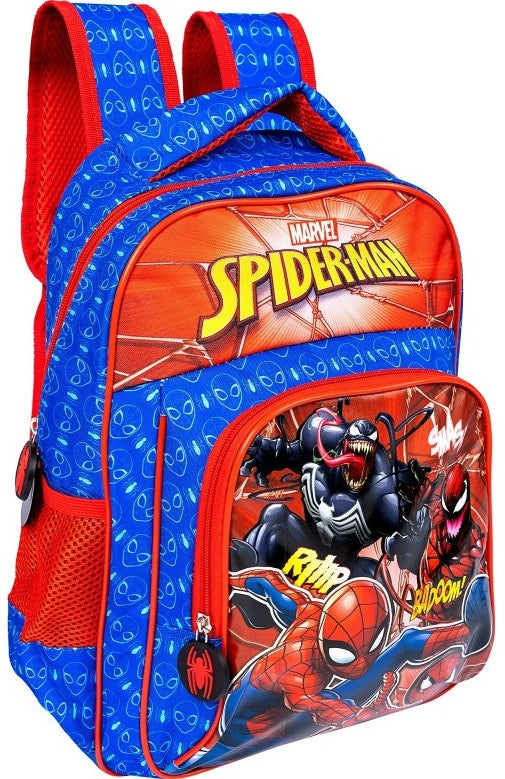 Раница Спайдермен37Х28Х14 Регулируеми Презрамки С 2 Странични Джоба С 1 Голямо Отделение И 1 Малко Отделение С Отваряне С Цип Мек Вентилируем Гръб И Мека Дръжка