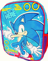 Rucsac Sonic pentru grădiniță, 33x26x10, bretele reglabile, cu buzunar lateral, cu 1 compartiment mare și fermoar