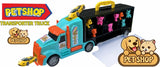 Камион С Писта За Спускане През Кабината И Домашни Любимци 50Х19Х10 --- BebeMama