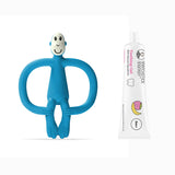 Matchstick Monkey Чесалка С Апликатор И Гел За Никнещи Зъбки -Blue