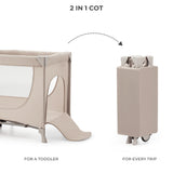 Kinderkraft Joy Simple 2 Бебешка Кошара Beige