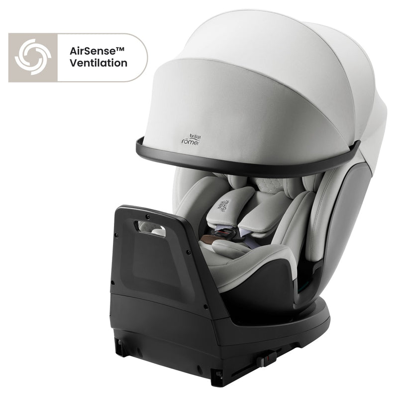 Стол Swivel Grow Max Air Linen Grey Lux Britax Romer