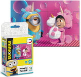 Puzzle magnetic Minions 35 piese 14x11x5
