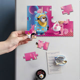 Puzzle magnetic Minions 35 piese 14x11x5