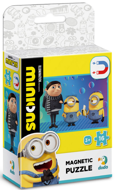 Puzzle magnetic Minions 35 piese 14x11x5