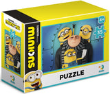 Мини Пъзел Миньоните 35 Ел. 7Х9Х4