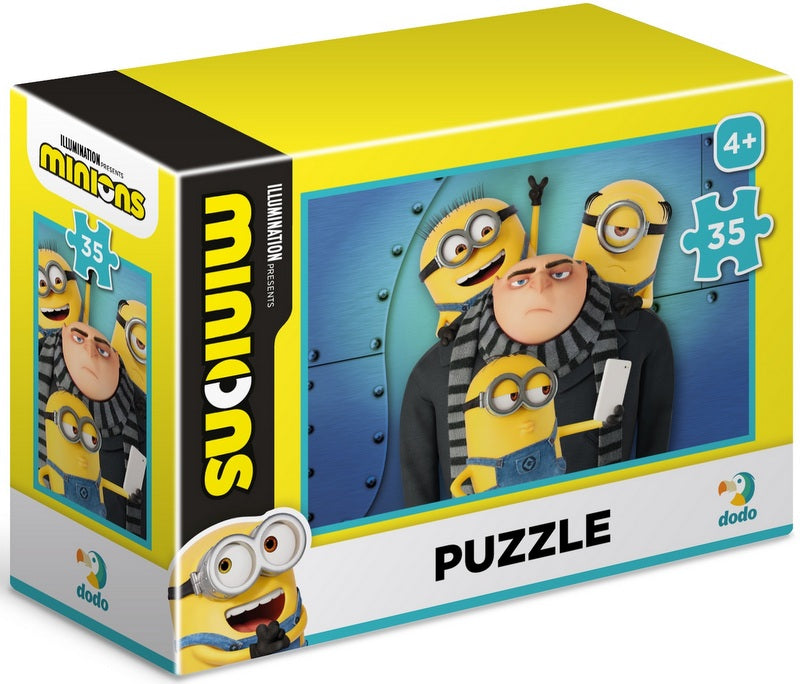 Мини Пъзел Миньоните 35 Ел. 7Х9Х4