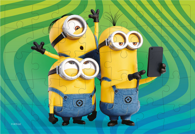 Мини Пъзел Миньоните 35 Ел. 7Х9Х4