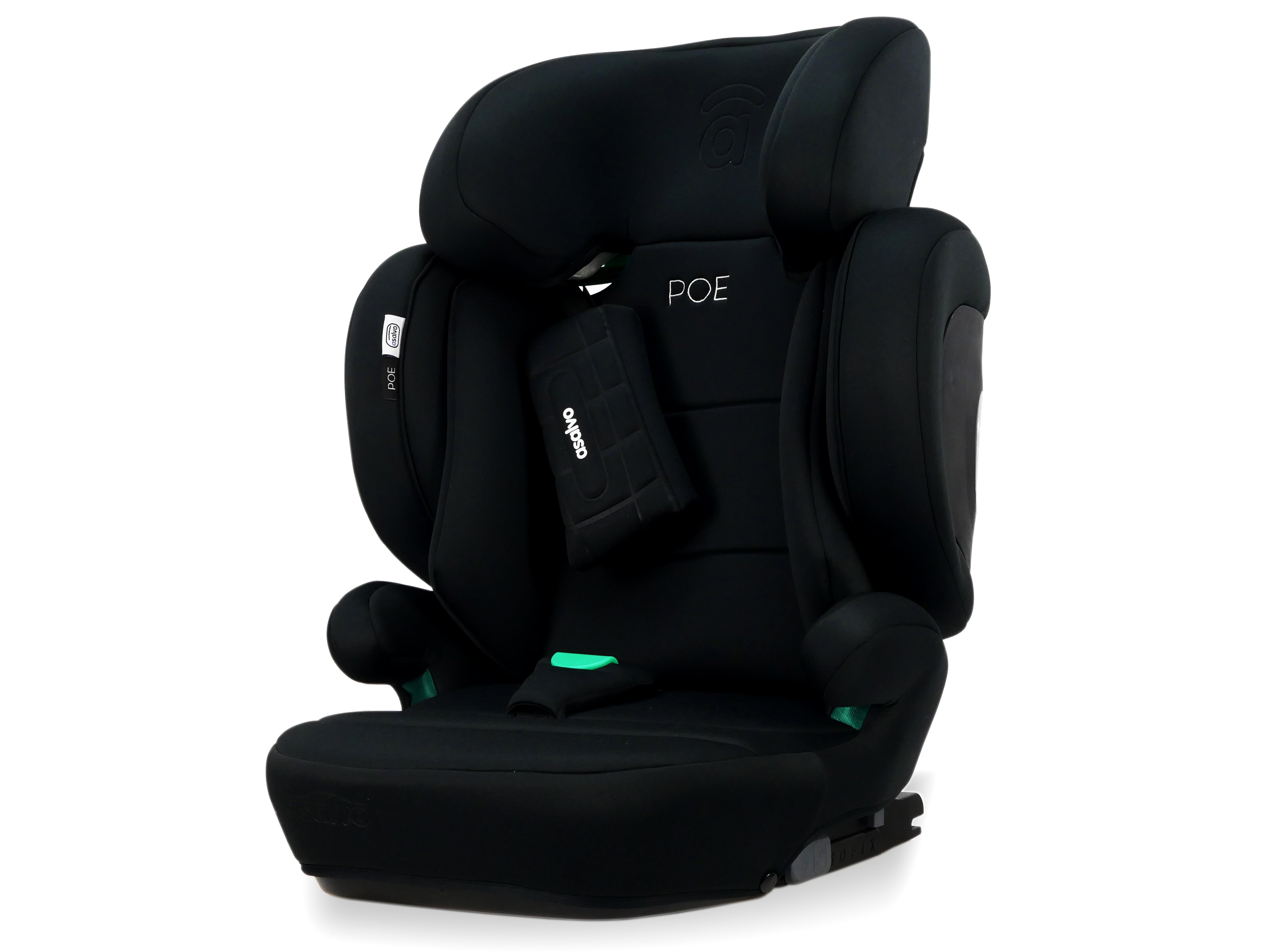 Столче За Кола I-Size 100-150 См Poe Fix Black Asalvo