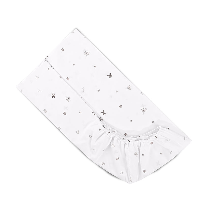 Cearșaf cu elastic 60/120+15cm Iepuraș de miere bej