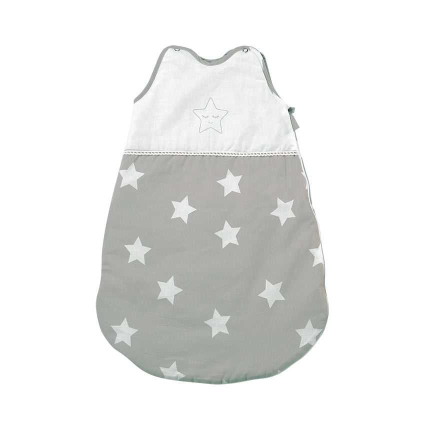 Sac de vară 0-6 M Stars Gri