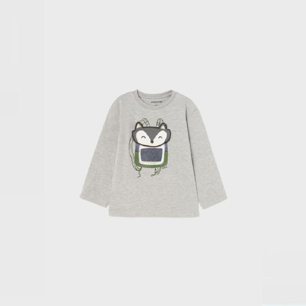 2009 Блуза Д.Р. Раница Светлосив 12 --- BebeMama