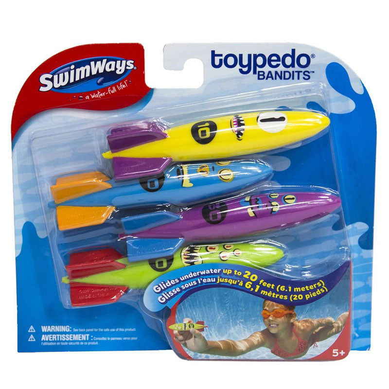 20116839 Swimways Торпедо 4 Броя Toypedo Bandits --- BebeMama