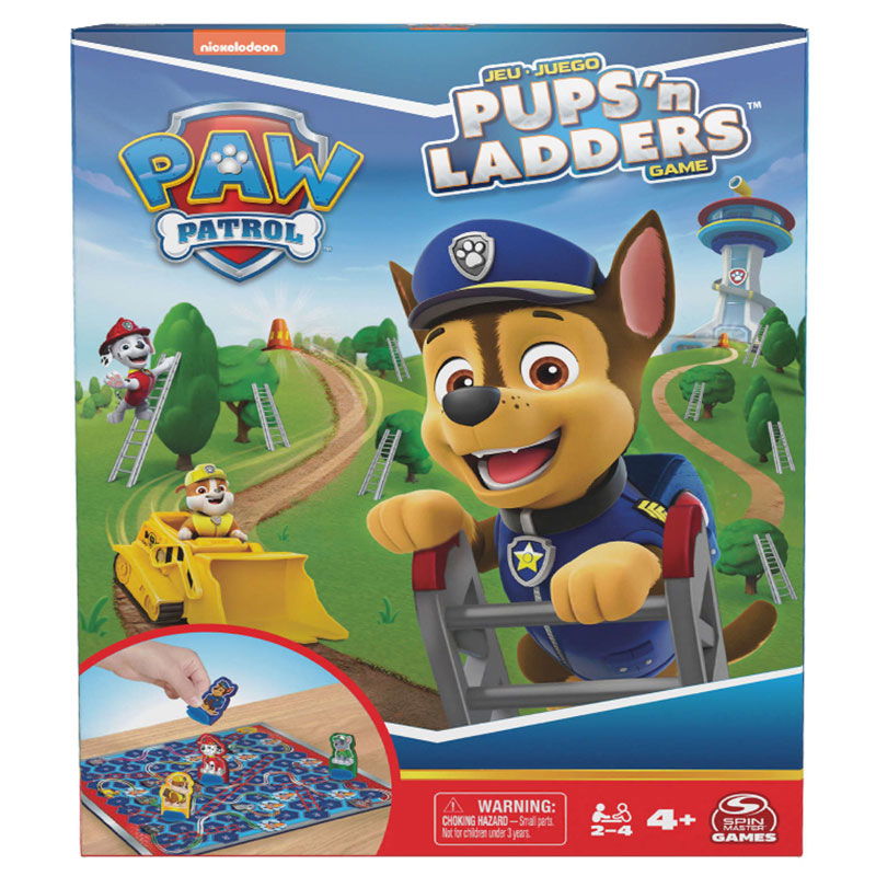 20144061 Настолна Игра Paw Patrol Pups N Ladders --- BebeMama