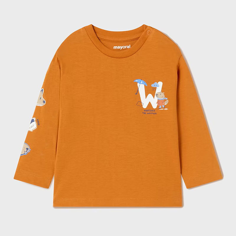 2020 Тениска Д.Р Weather Жълт 12 --- BebeMama