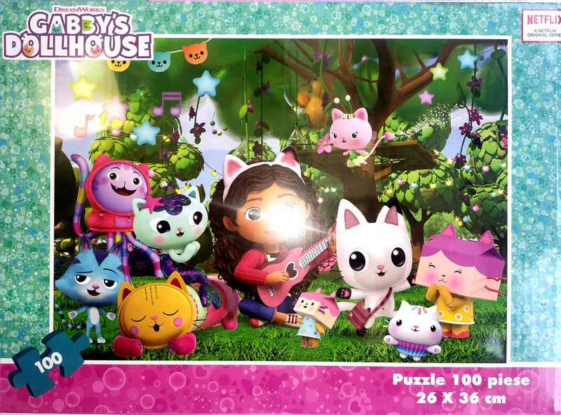Пъзел 100 Ел.Къщата За Кукли На Габи32 Х 23 Х4