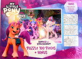 Пъзел 100 Ел. Моето Малко Пони С Бонус3 Оцветителни Страница А4 И 4 Молива За Оцветяване 32 Х 23 Х4