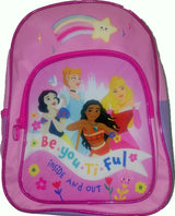 Раница Дисни Принцеси 32Х25Х11 Регулируеми Презрамки Със Страничен Джоб С 1 Голямо Отделение И 1 Малко Отделение С Отваряне С Цип