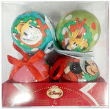 Коледна Украса Дисни Мики И Мини Маус 4 Броя Топки В КутияЗа Елха 15Х15Х8