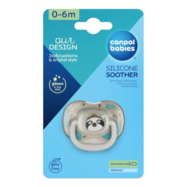 Залъгалка Сил Сим 0 6м Exotic (sloth) Canpol