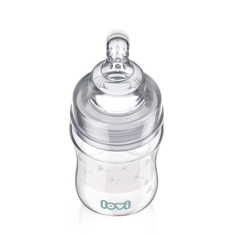 Шише Стъкл 150мл Baby Shower Lovi