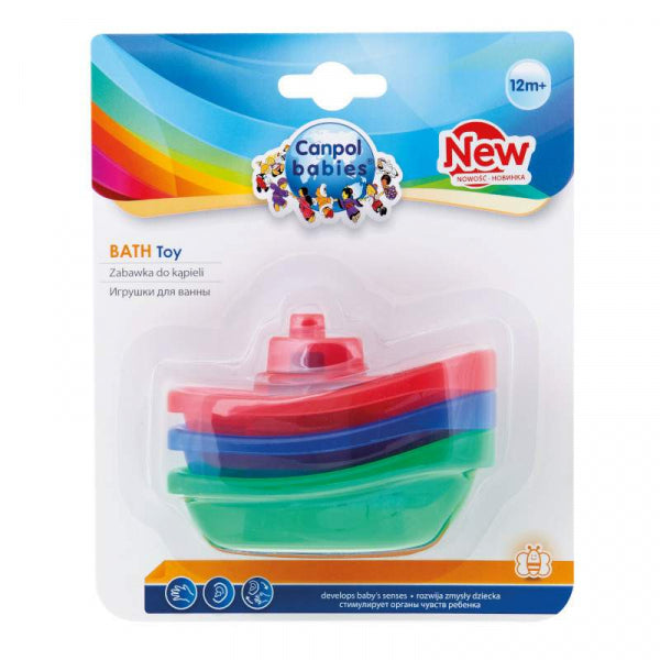 Играчка За Баня Лодки 3бр N Canpol